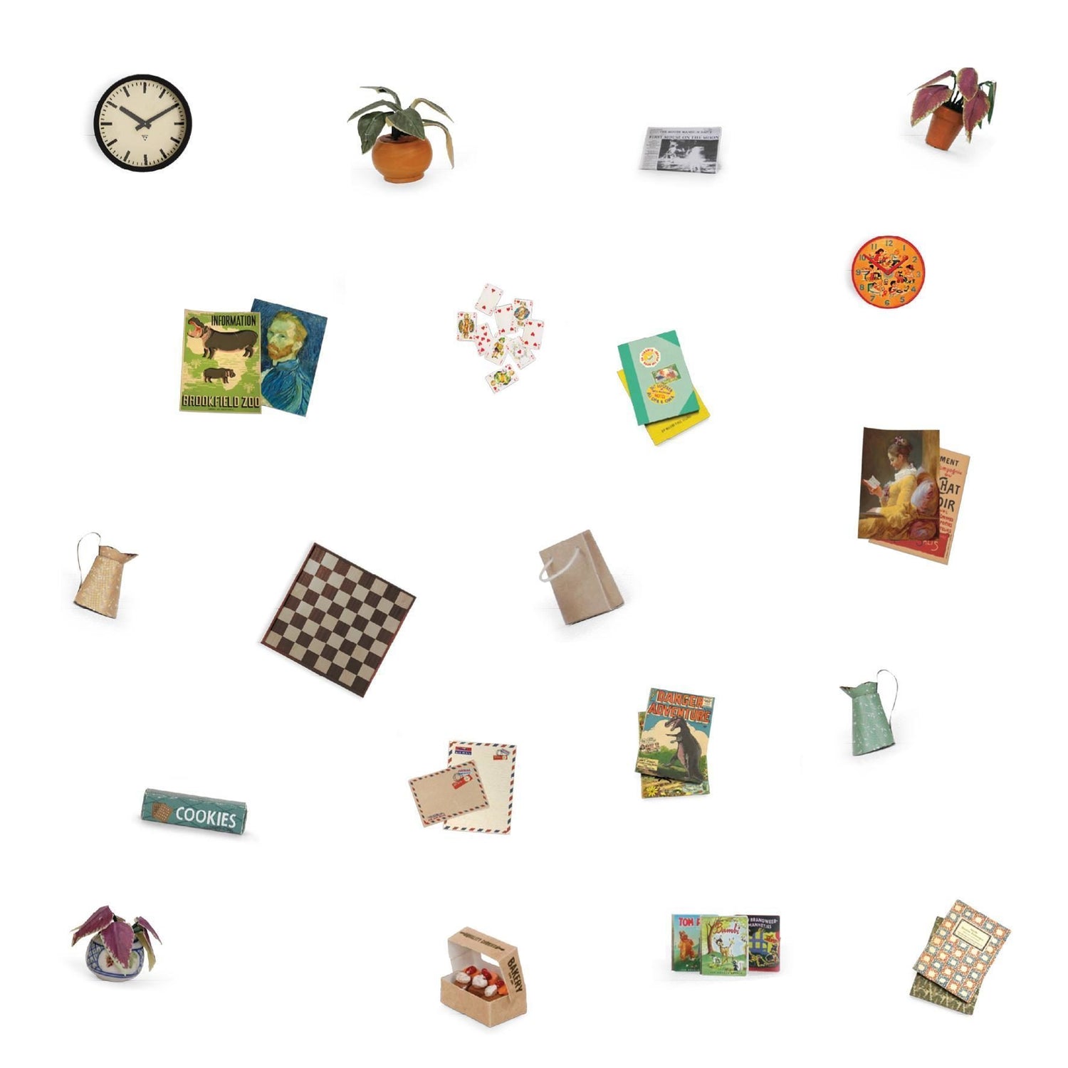 Sam & Julia: The Mouse Mansion - Die Cuts - Living Room | Scout & Co