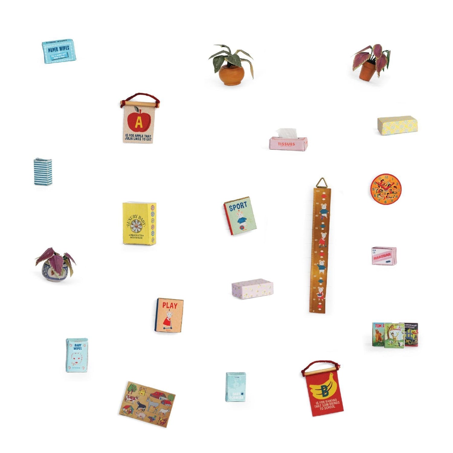 Sam & Julia: The Mouse Mansion - Die Cuts - Nursery | Scout & Co