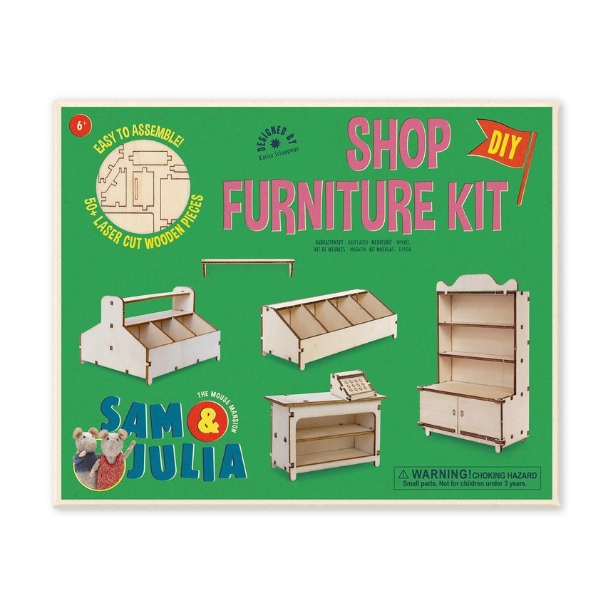 Sam & Julia: The Mouse Mansion - Furniture Kit - Shop | Scout & Co