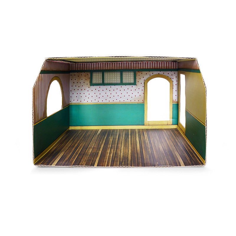 Sam & Julia: The Mouse Mansion - Cardboard room - Shop | Scout & Co