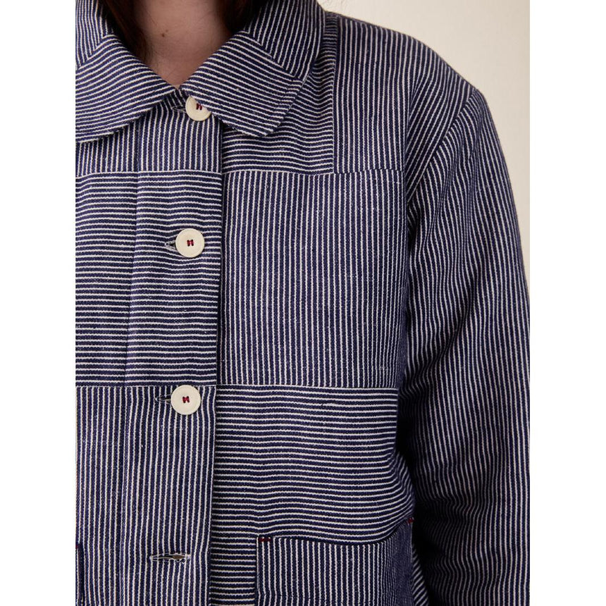 Sideline - Molly jacket - Railroad stripe | Scout & Co