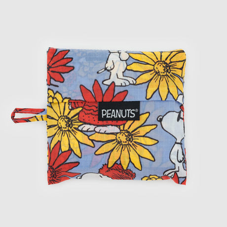 Baggu x Peanuts - Standard Baggu reusable bag - Floral Snoopy | Scout & Co