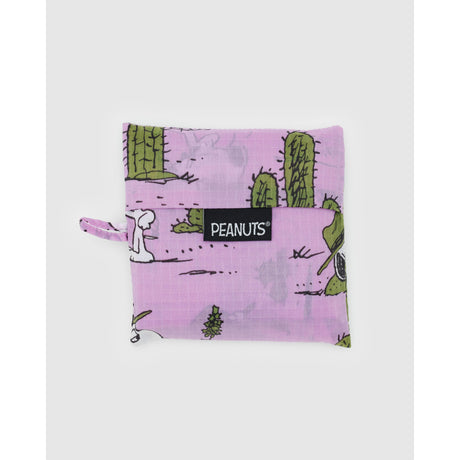 Baggu x Peanuts - Standard Baggu reusable bag - Pink Spike | Scout & Co