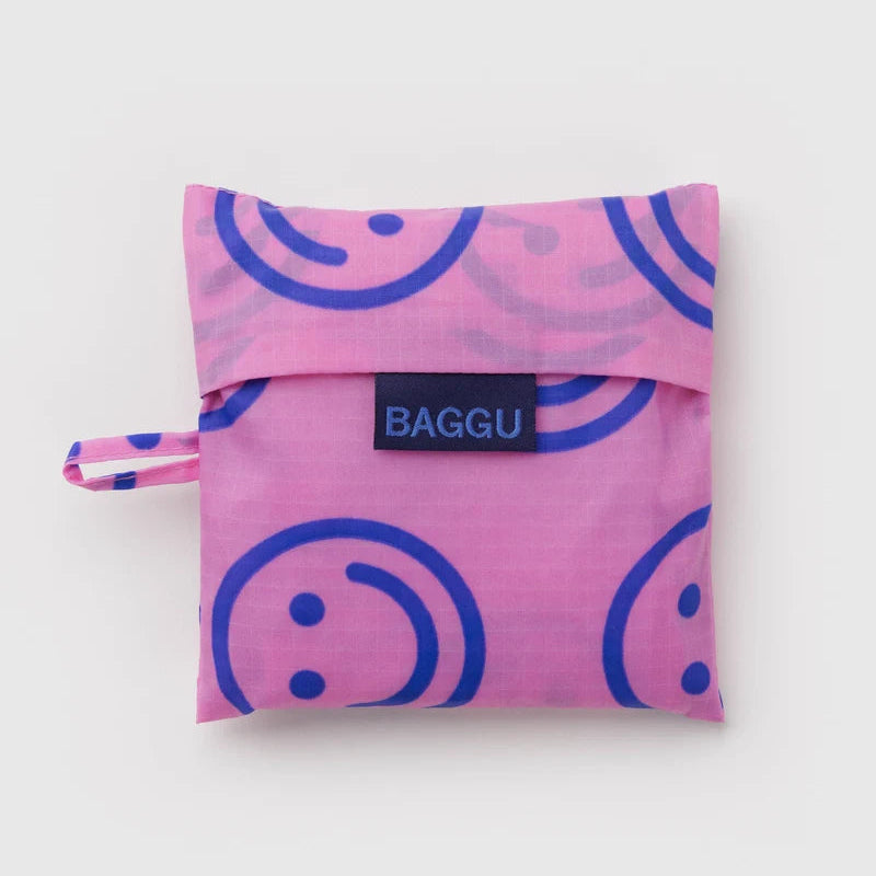 Baggu - Standard Baggu reusable bag - Pop Pink Happy | Scout & Co