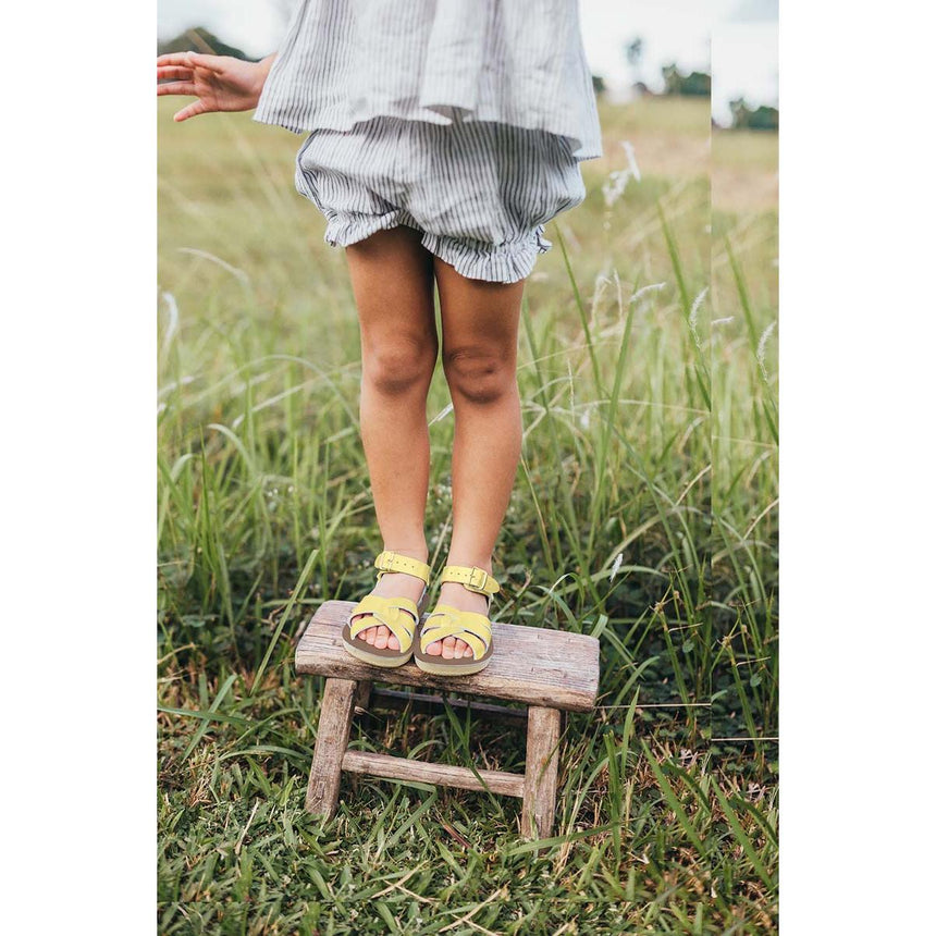 Saltwater Swimmer Sandals - Butter Yellow - Kids | Scout & Co