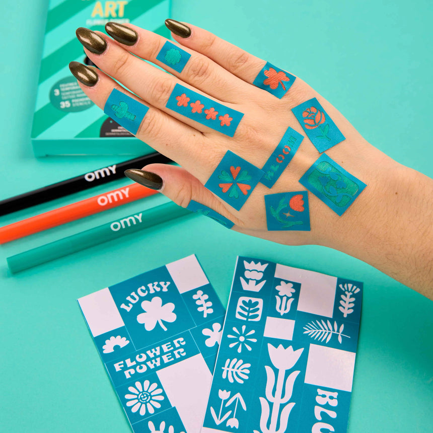 OMY - Tattoo Art - Flower Power | Scout & Co