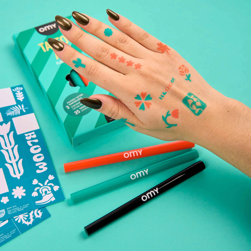 OMY - Tattoo Art - Flower Power | Scout & Co