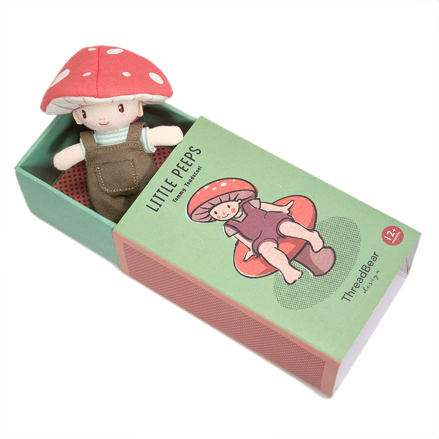 ThreadBear - Little Peeps toy - Tommy Toadstool | Scout & Co