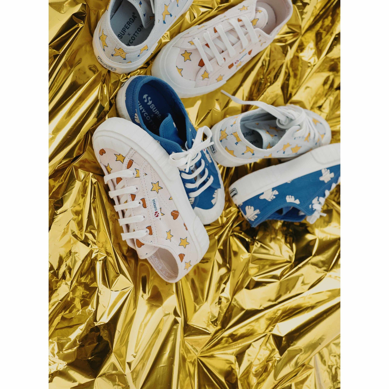 Tiny Cottons x Superga - Hearts & Stars sneakers | Scout & Co