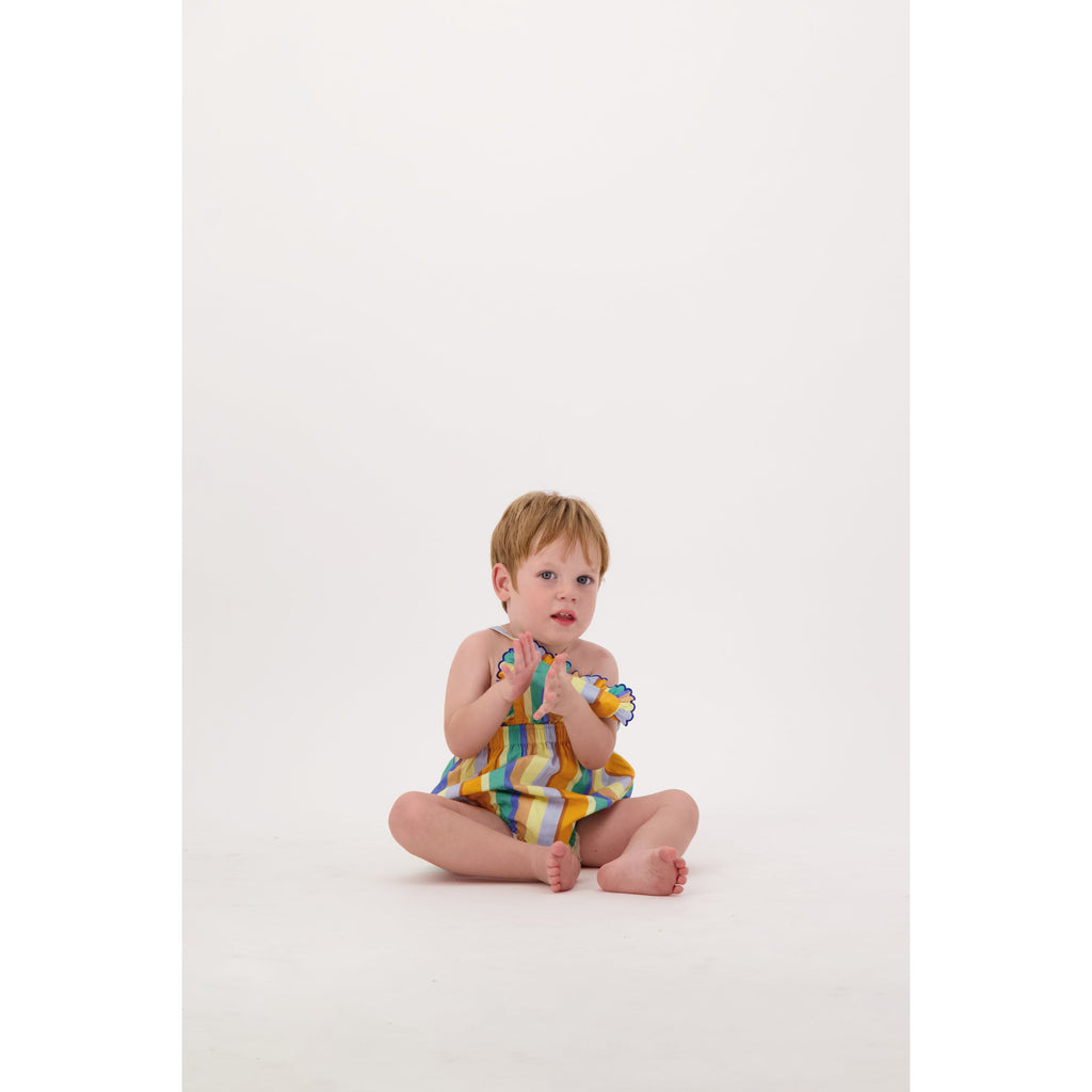 Tiny Cottons - Multicolour Stripes bodysuit - baby | Scout & Co