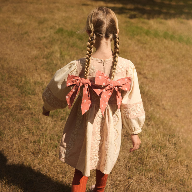 Apolina - Wilma dress - Dried Rose / Cream | Scout & Co