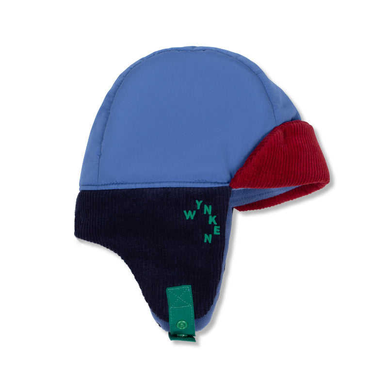 Wynken - Palette trapper hat - Blue + red | Scout & Co