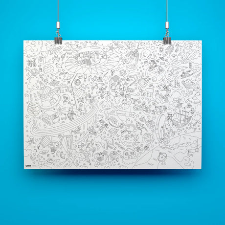 OMY - colouring poster - Cosmos | Scout & Co