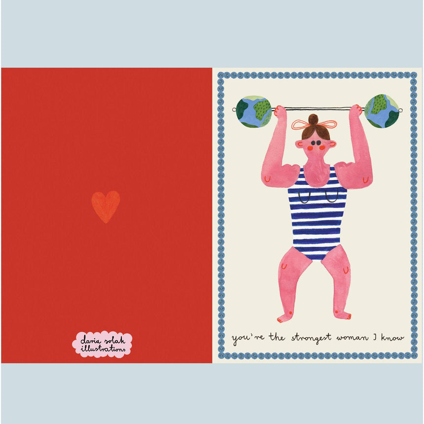 Daria Solak - You're The Strongest card | Scout & Co
