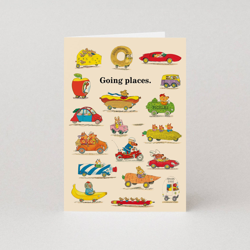 Studio Boketto x Richard Scarry - Going Places card | Scout & Co