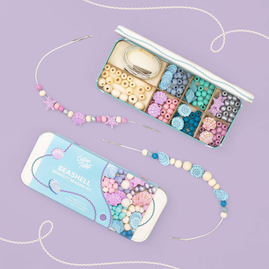Cotton Twist - Seashell Bracelet Bead Kit | Scout & Co
