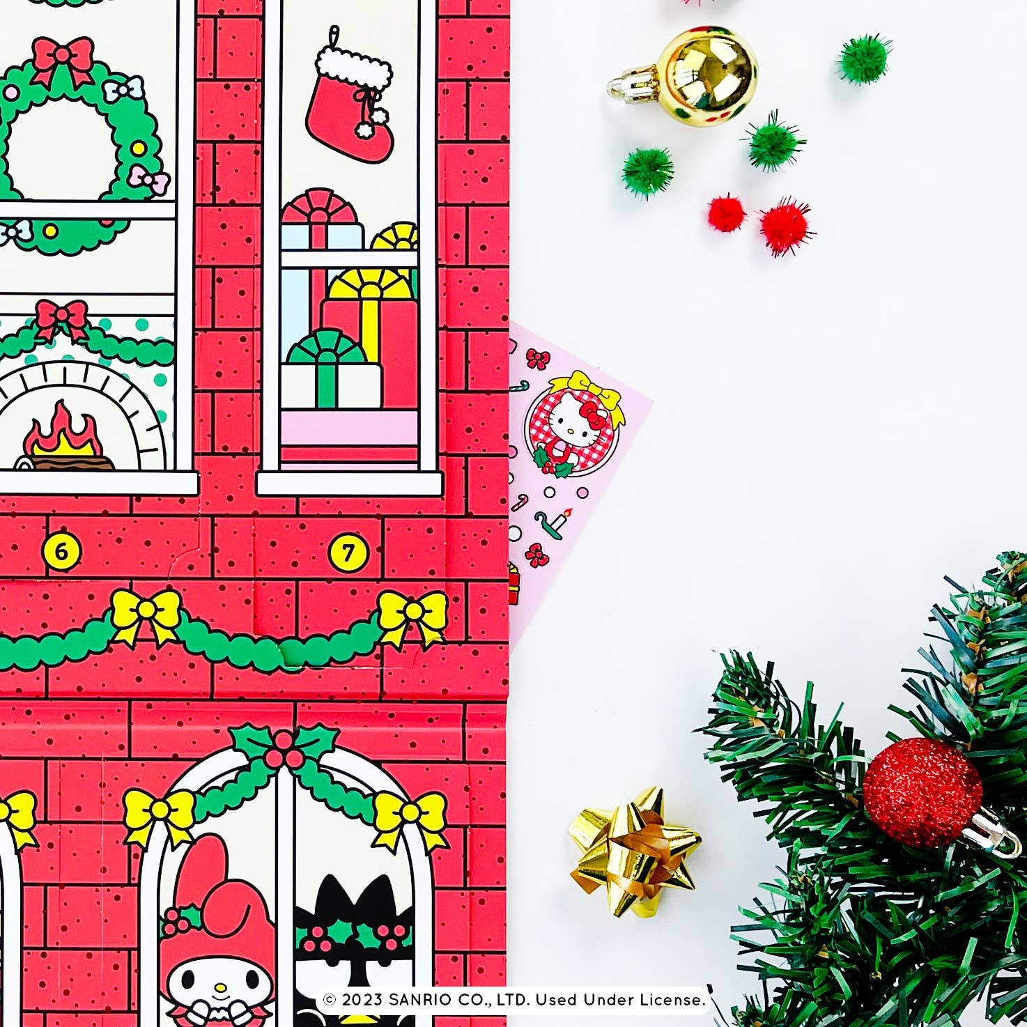 Pipsticks - Hello Kitty And Friends Christmas sticker advent calendar | Scout & Co