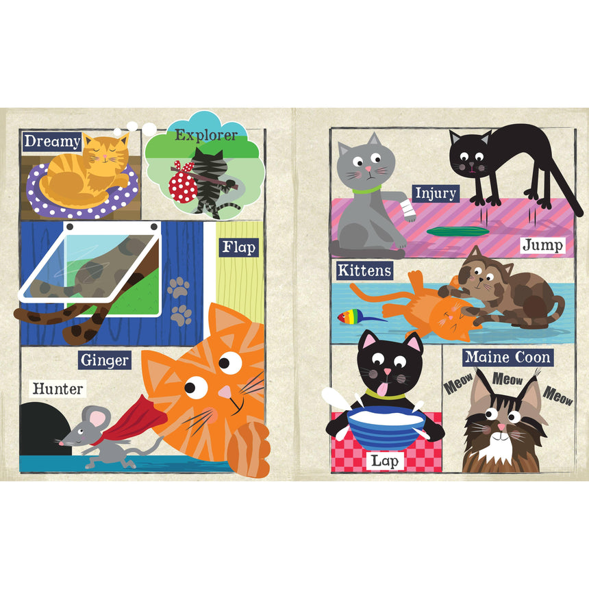 Jo & Nic's Crinkly Cloth Books - A-Z of Cats | Scout & Co