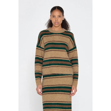 The Tiny Big Sister - Luca striped sweater - ivory | Scout & Co