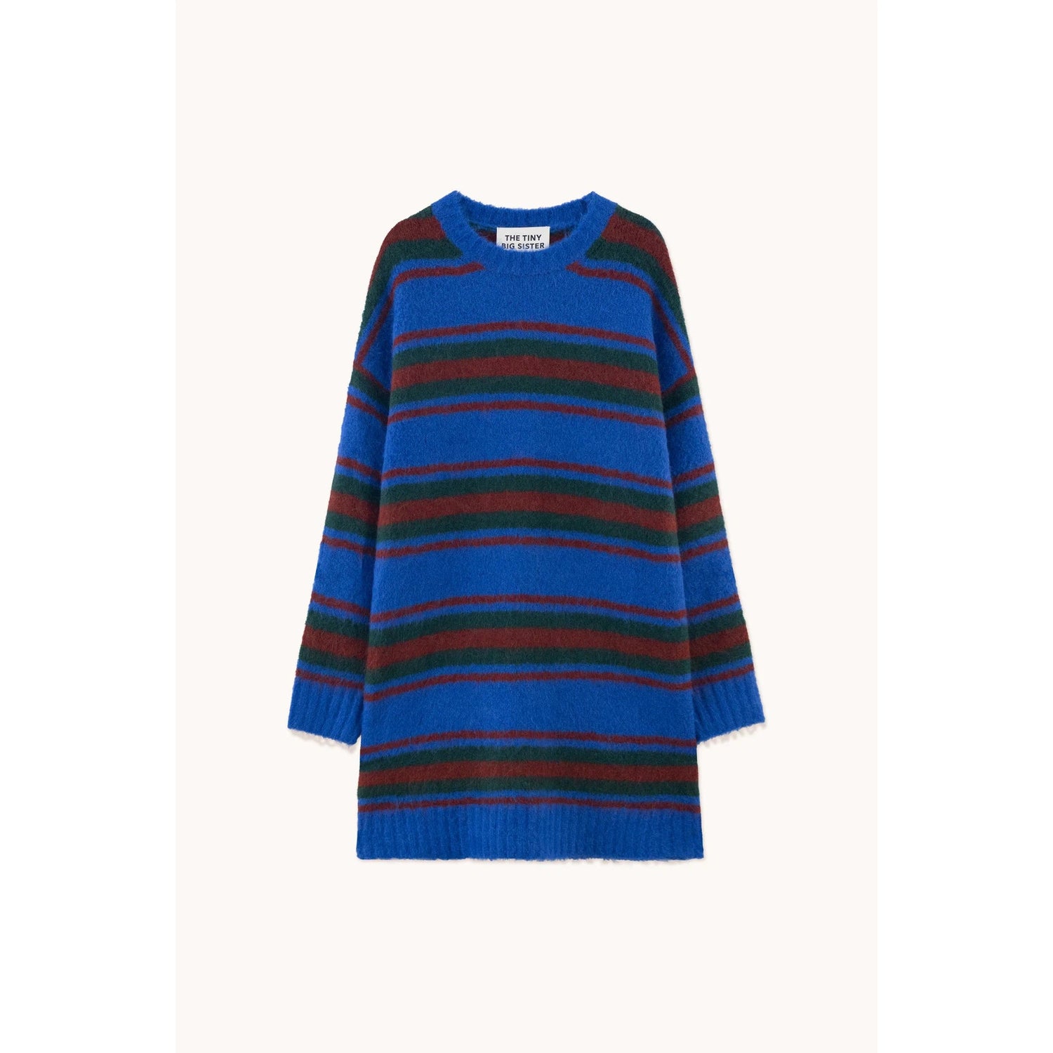 The Tiny Big Sister - Luca striped sweater dress - ultramarine | Scout & Co