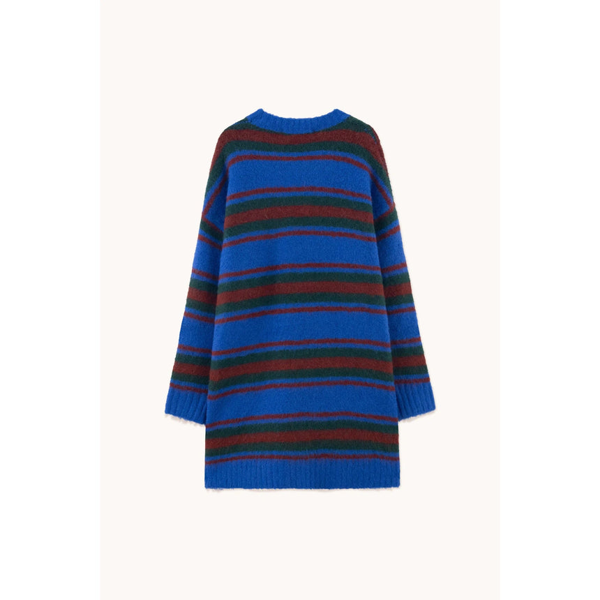 The Tiny Big Sister - Luca striped sweater dress - ultramarine | Scout & Co