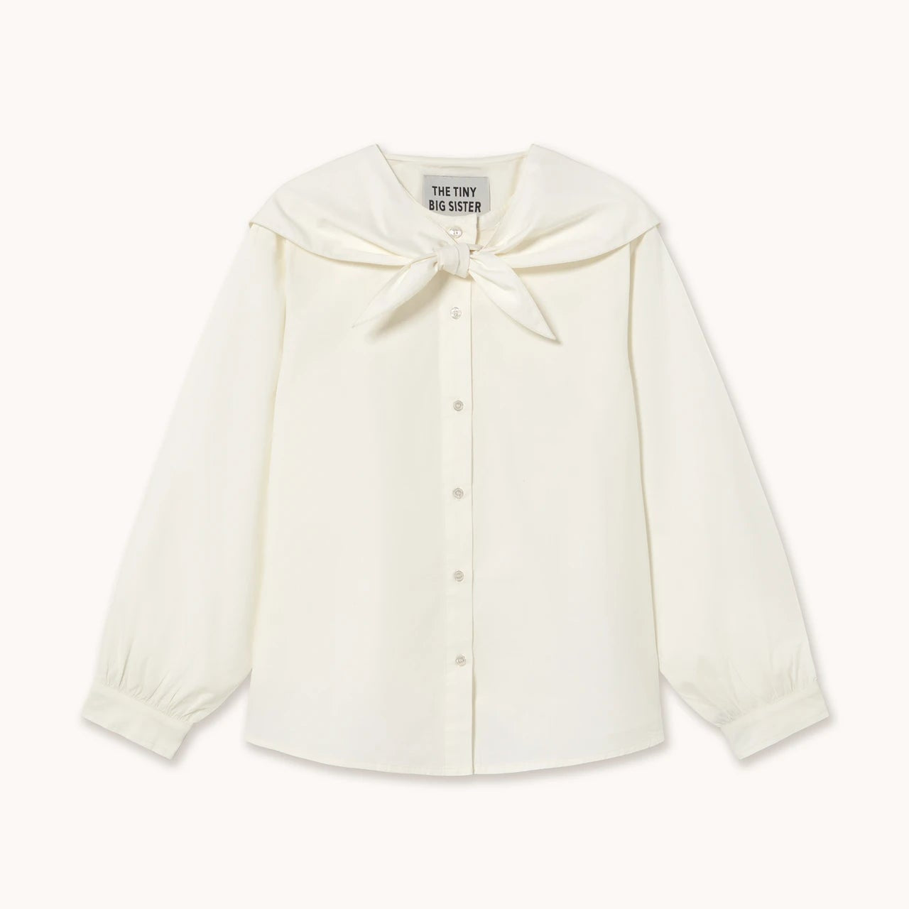 The Tiny Big Sister - Scarf neck blouse | Scout & Co