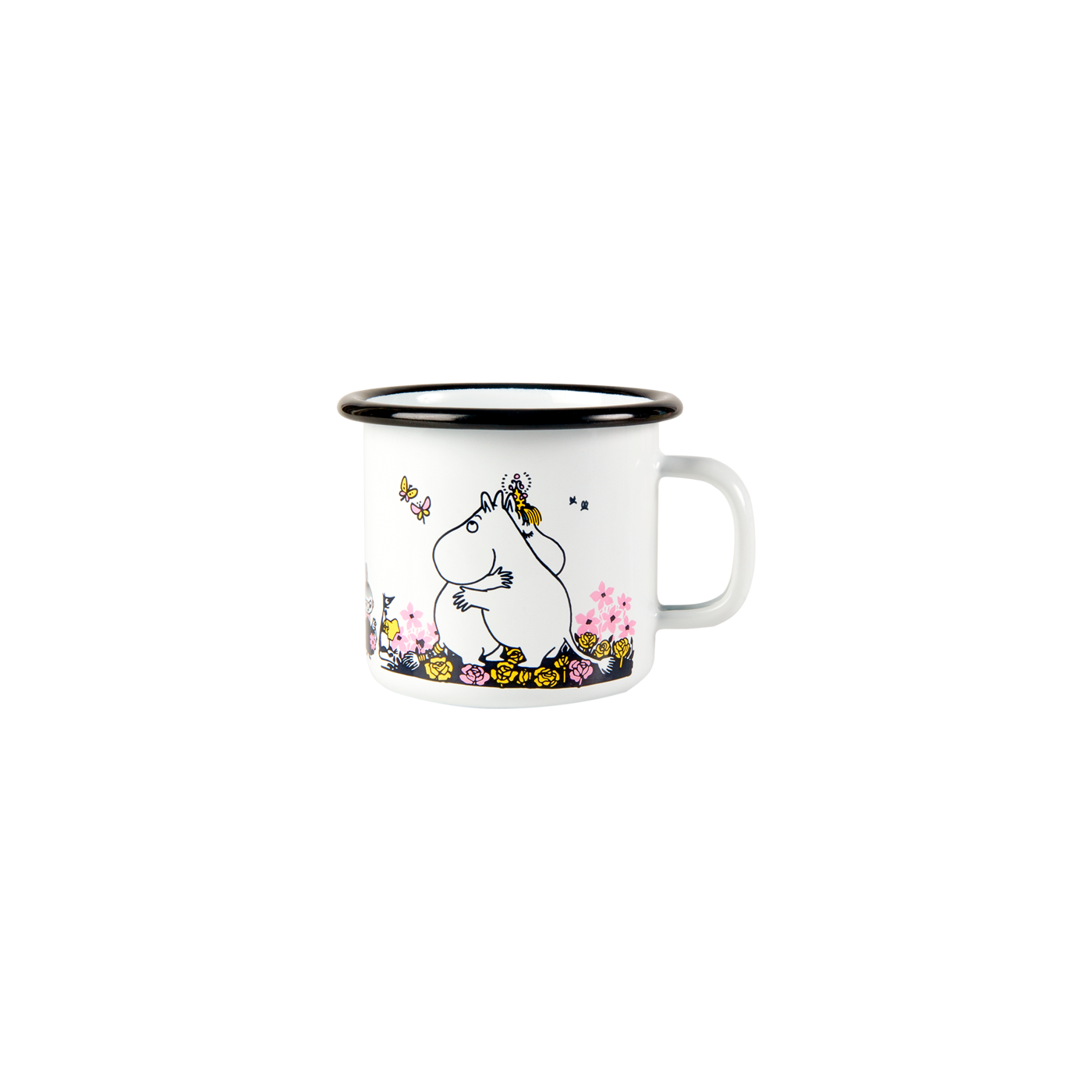 Muurla - Moomin enamel mug - Hug White | Scout & Co