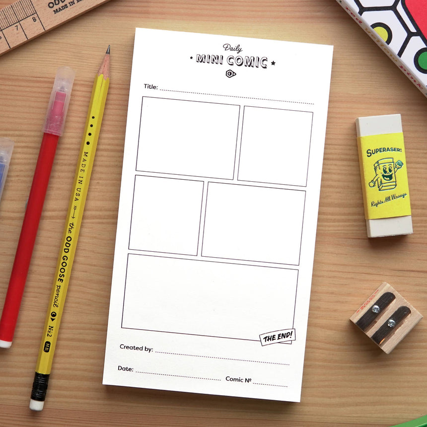 Odd Goose - Daily Mini Comic creative drawing notepad | Scout & Co