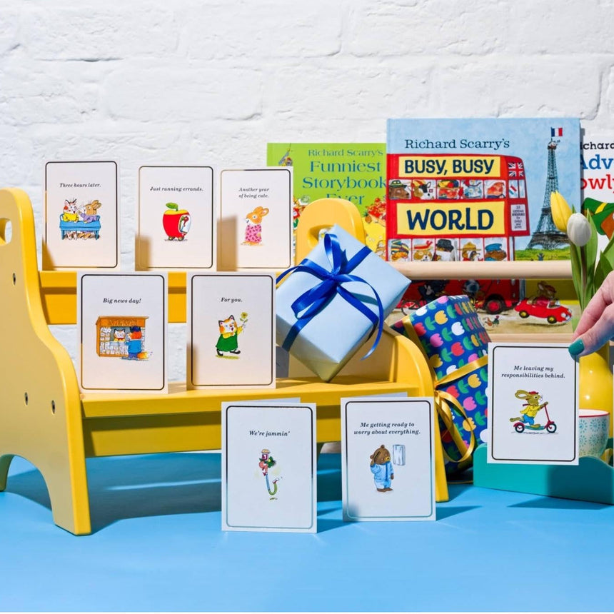 Studio Boketto x Richard Scarry - Being Cute mini card | Scout & Co