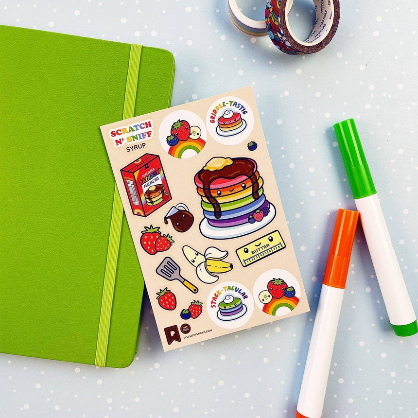 Pipsticks - Stack-tacular Breakfast scratch 'n sniff stickers | Scout & Co