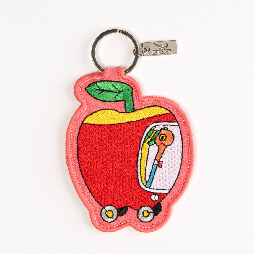 Magpie x Richard Scarry Applecar Key Charm | Scout & Co