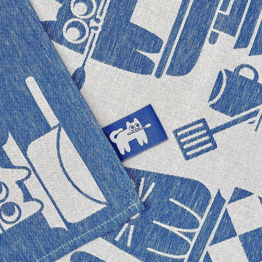 Wrap - Kitchen Cats tea towel | Scout & Co