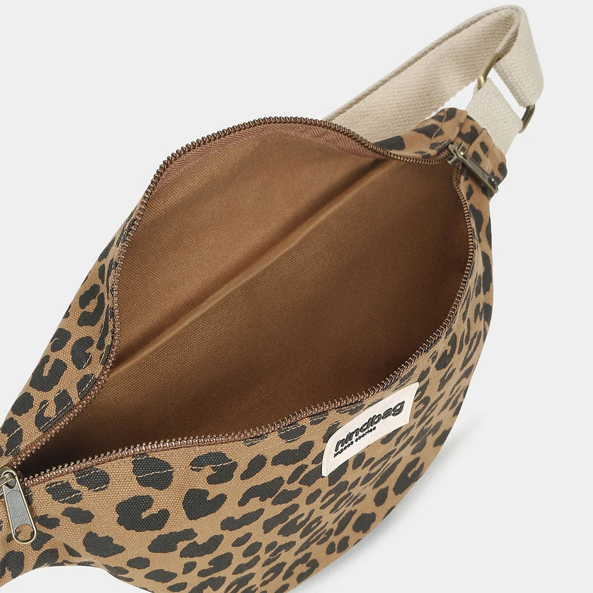 Hindbag - Olivia fanny pack - Leopard Cinnamon | Scout & Co