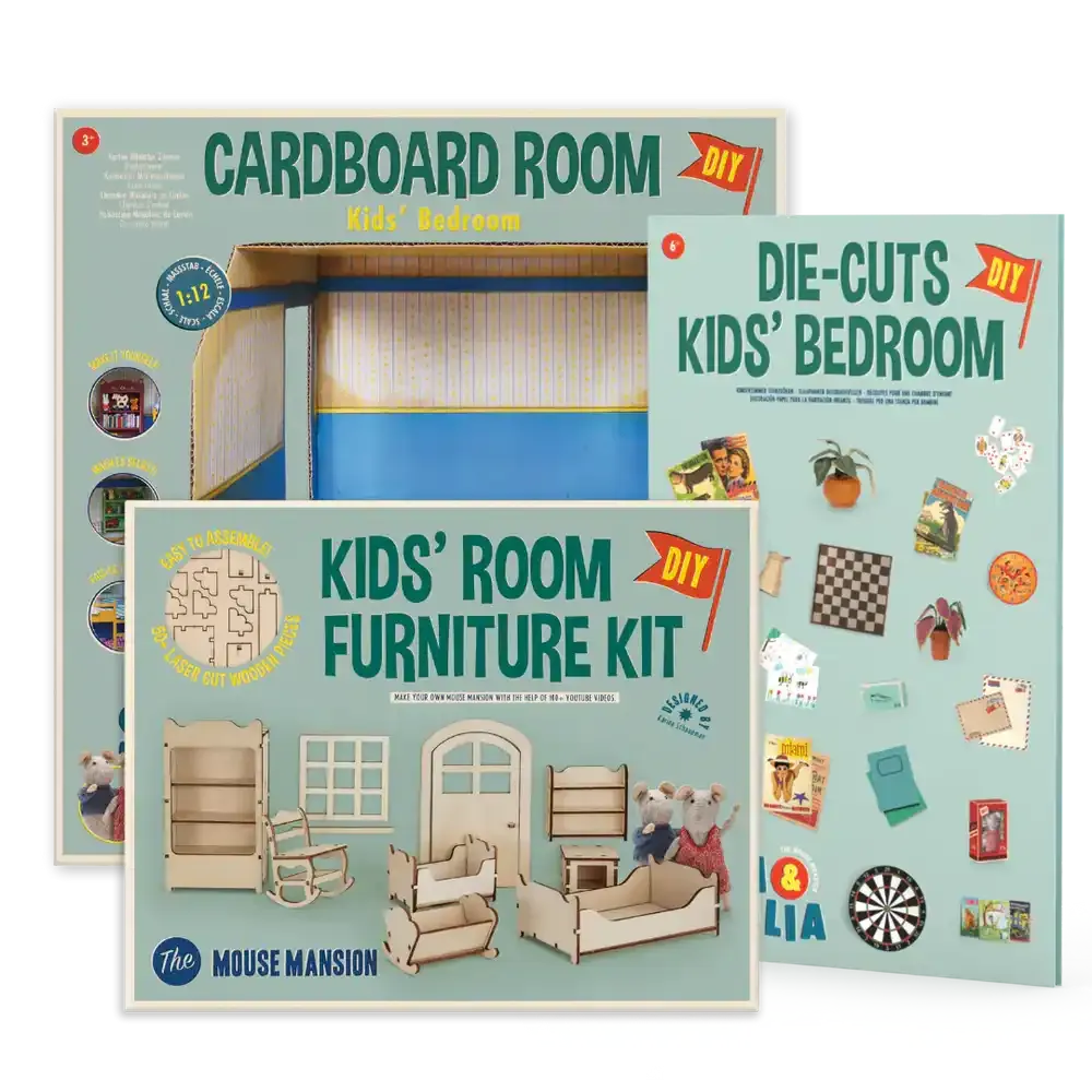Sam & Julia: The Mouse Mansion - Kids' bedroom bundle set - save £4 | Scout & Co