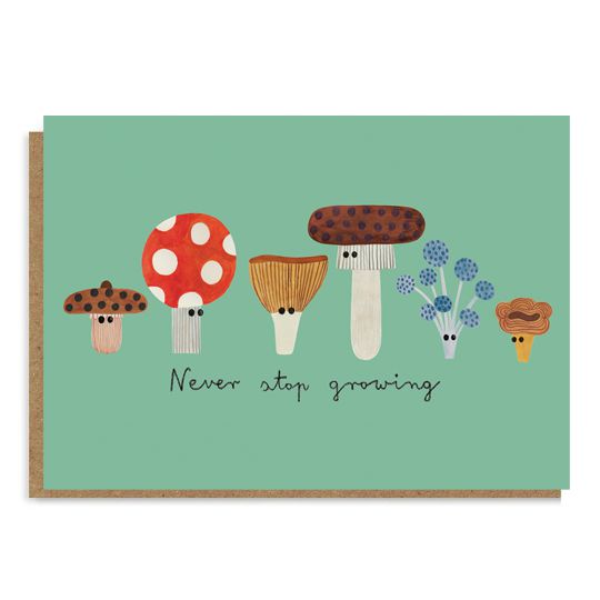 Daria Solak - Never Stop Growing card | Scout & Co