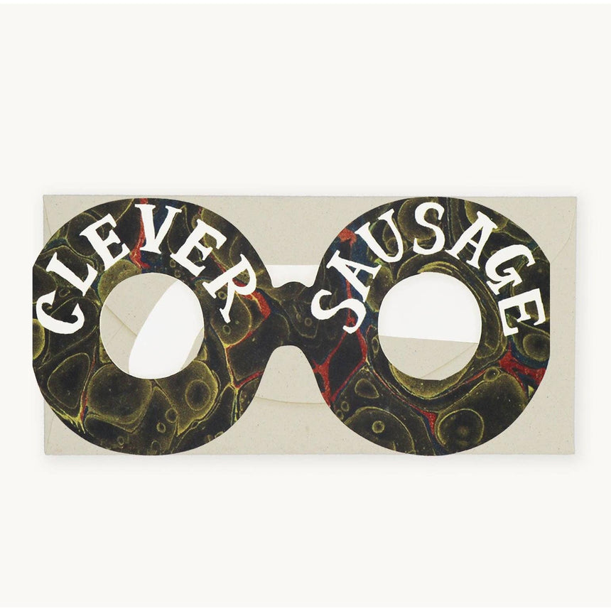 Hadley - Clever Sausage glasses card | Scout & Co