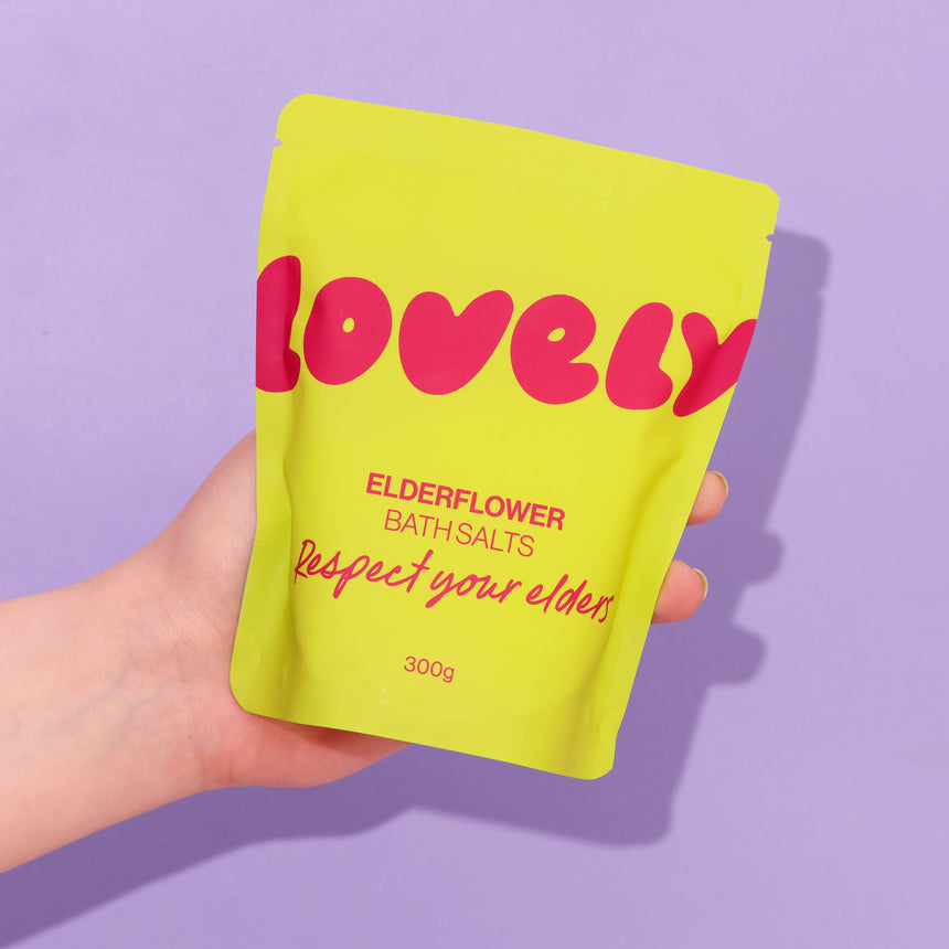 Lovely Skincare - Bath Salts - Elderflower | Scout & Co
