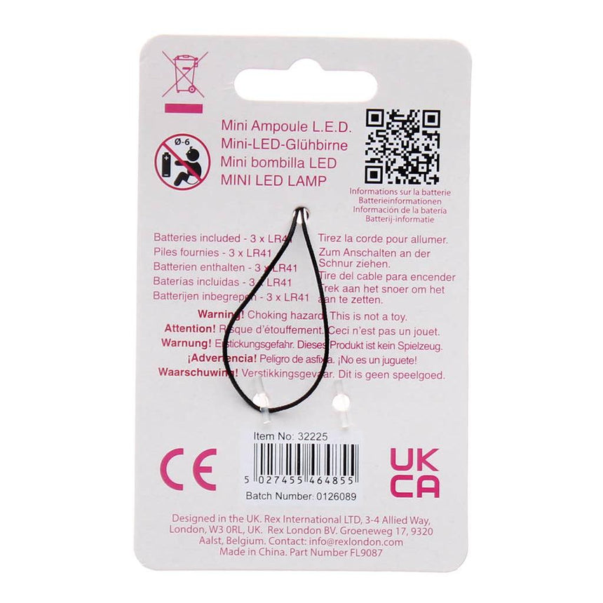 Rex - Light bulb keyring - Pinks | Scout & Co