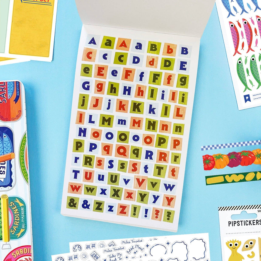 Pipsticks - La Dolce Vita junk journal sticker book | Scout & Co