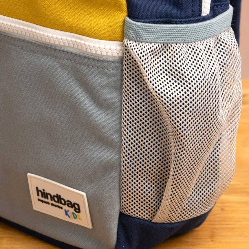 Hindbag - Arthur Tricolour Backpack - Saffron | Scout & Co