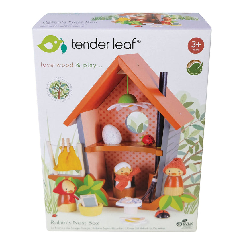 Tender Leaf Toys - Robin's Nest Box wooden play set | Scout & Co