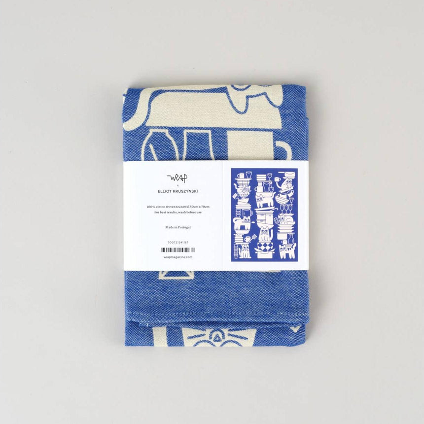 Wrap - Kitchen Cats tea towel | Scout & Co