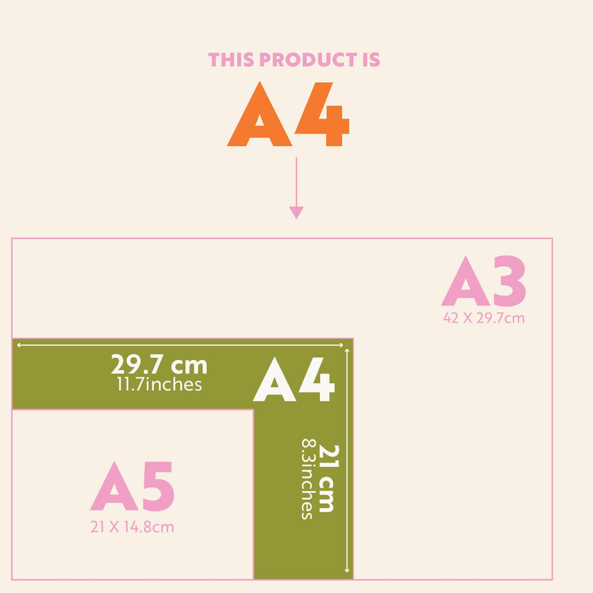 Good Tuesday - A4 Weekly / Monthly Planner Pad - Work Hard, Play Nice | Scout & Co