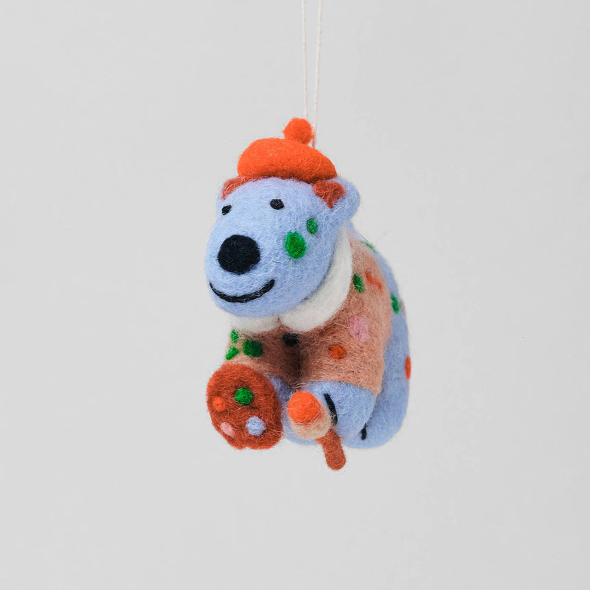 Wrap - Jackson Dog hanging felt ornament | Scout & Co