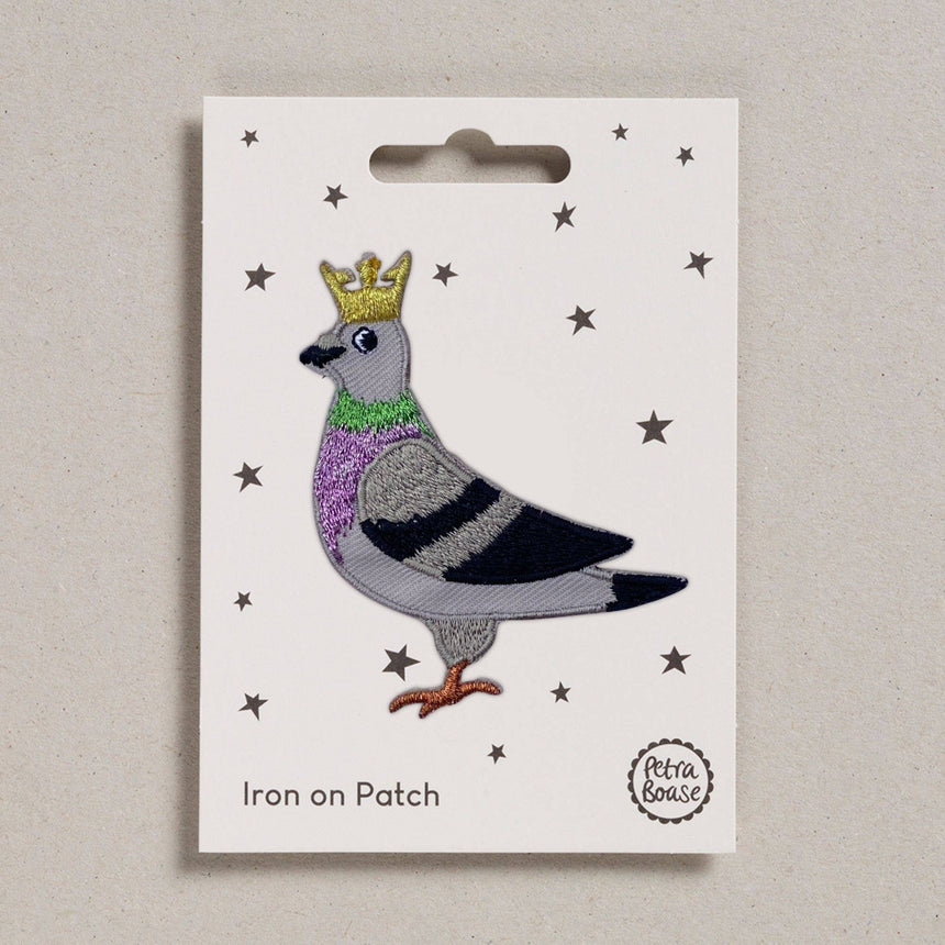 Petra Boase - Iron on Patch - Pigeon | Scout & Co