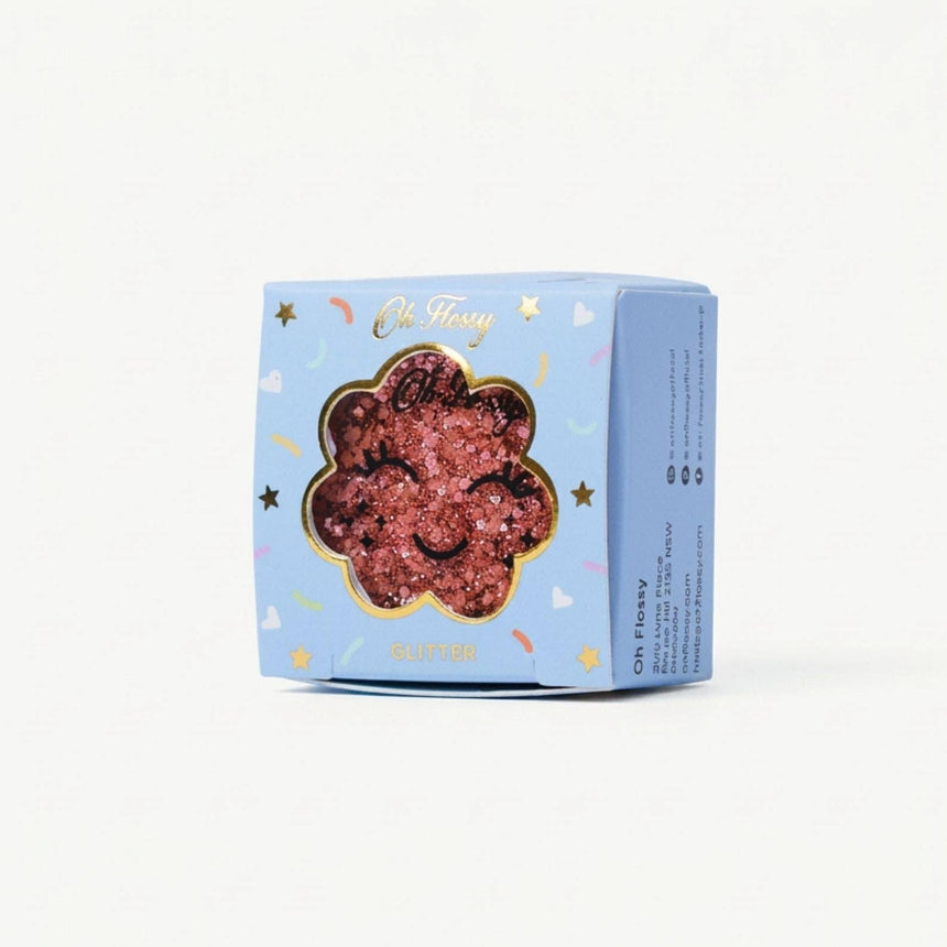 Oh Flossy - Biodegradable glitter - Pink Mix