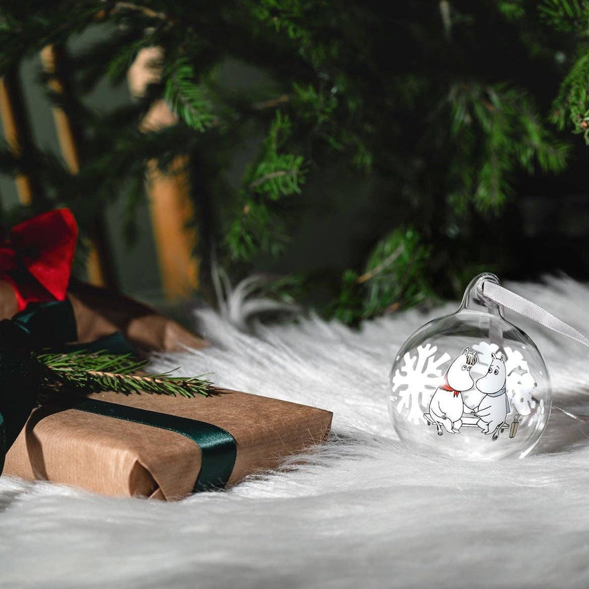 Muurla - Moomin Christmas glass bauble - Snowflake | Scout & Co