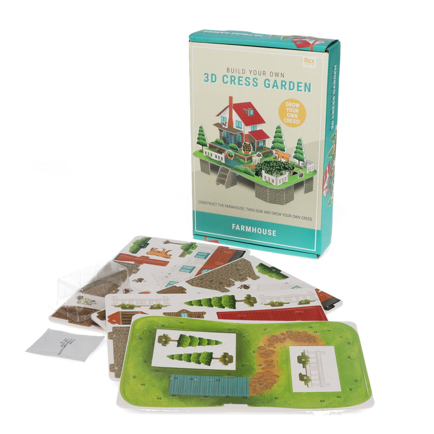 Rex - Build Your Own Cress Garden - Small Farmhouse | Scout & Co