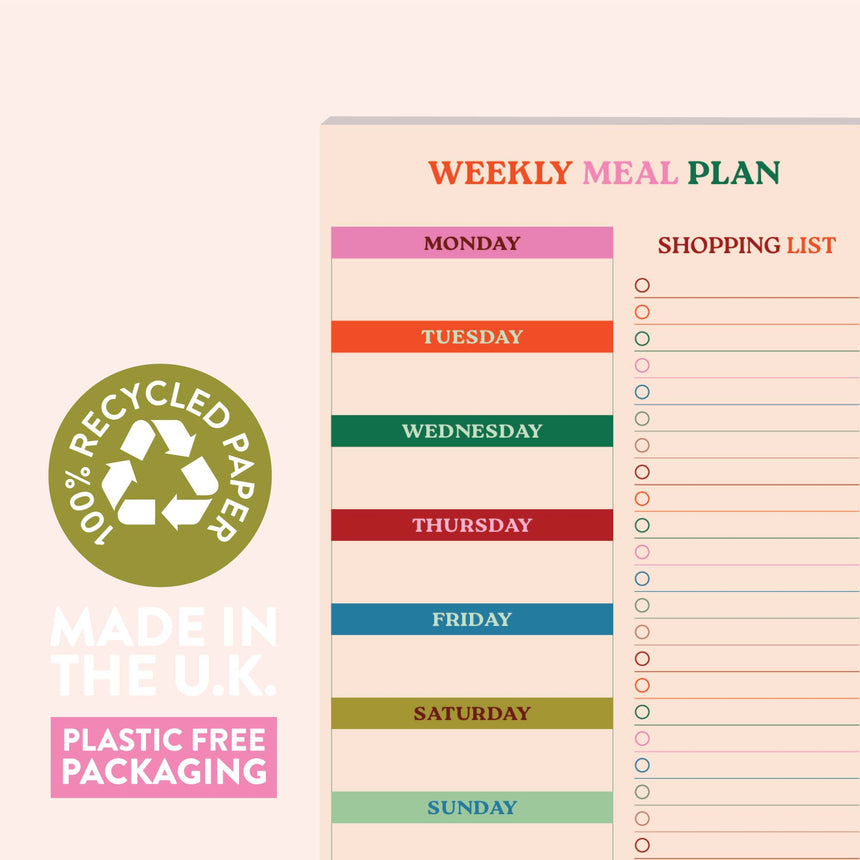 Good Tuesday - Meal Planner & Shopping List - Work Hard, Play Nice | Scout & Co