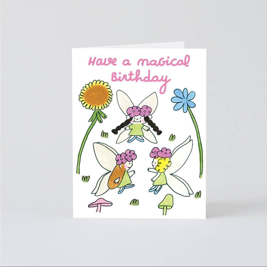 Wrap - Have a Magical Birthday Fairies card | Scout & Co